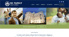 Desktop Screenshot of ncfamily.org